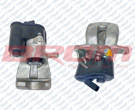 WBC1226 Fren Kaliper Elektronik Sol Arka Piston 38mm Disk 282mm Vw Passat 2005-2010 / Tiguan 2007-2016 / Audi Q3 2011-